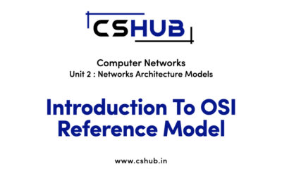 Introduction To OSI Reference Model