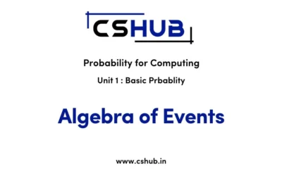 Algebra of Events