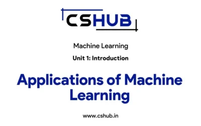 Applications of Machine Learning