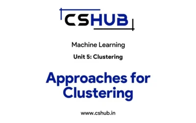 Approaches for Clustering