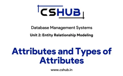 Attributes and Types of Attributes