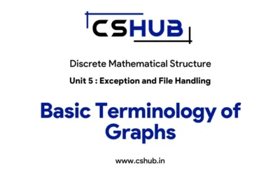 Basic Terminology of Graphs