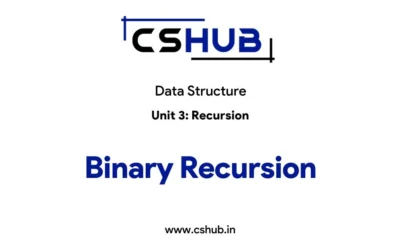 Binary Recursion