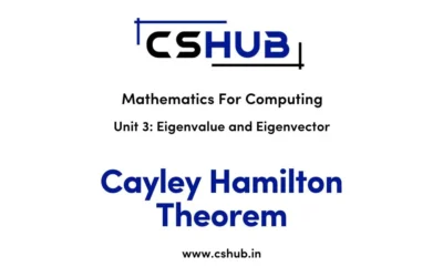 Cayley Hamilton Theorem