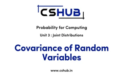 Covariance of Random Variables