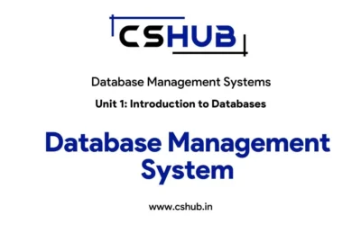 Database Management System