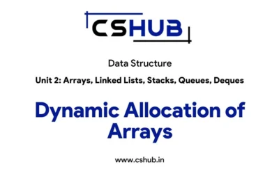 Dynamic Allocation of Arrays
