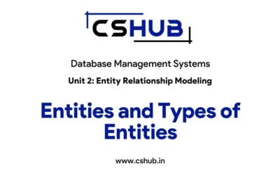 Entities and Types of Entities