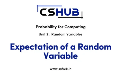 Expectation of a Random Variable
