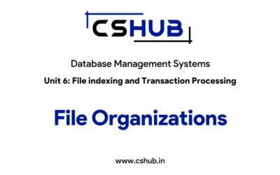 File Organizations
