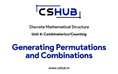 Generating Permutations and Combinations