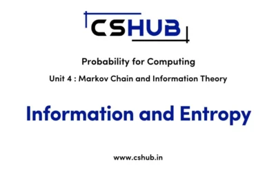 Information and Entropy