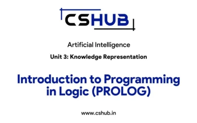 Introduction to Programming in Logic (PROLOG)