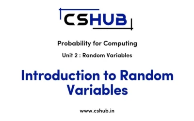 Introduction to Random Variables