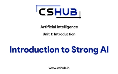 Introduction to Strong AI