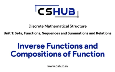 Inverse Functions and Compositions of Function