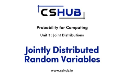 Jointly Distributed Random Variables