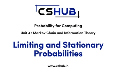Limiting and Stationary Probabilities