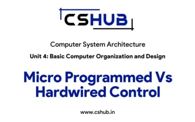 Micro Programmed Vs Hardwired Control