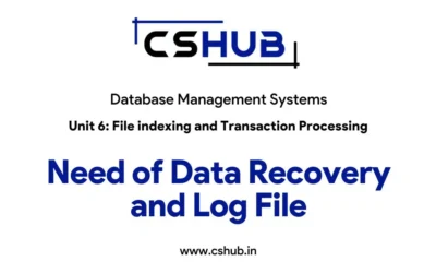 Need of Data Recovery and Log File