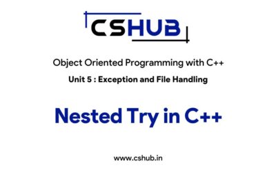 Nested Try in C++