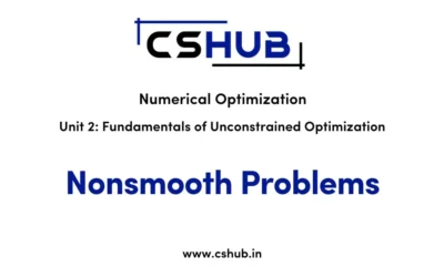 Nonsmooth Problems