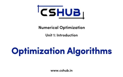 Optimization Algorithms