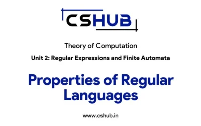Properties of Regular Languages