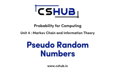 Pseudo Random Numbers