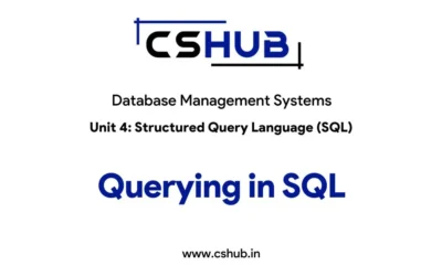 Querying in SQL