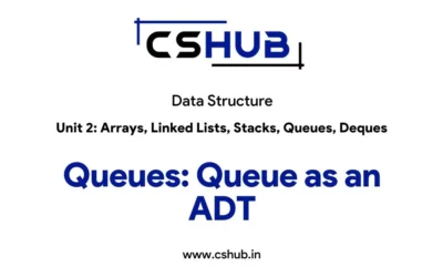 Queues: Queue as an ADT