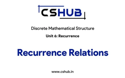 Recurrence Relations