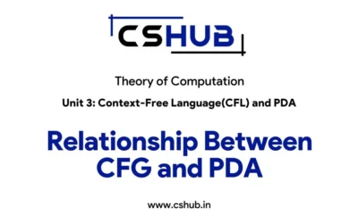 Relationship Between CFG and PDA