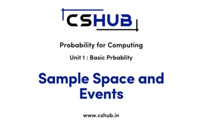 Sample Space and Events