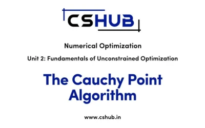 The Cauchy Point Algorithm