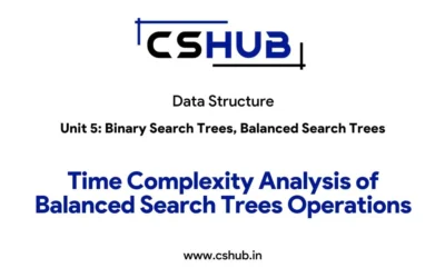 Time Complexity Analysis of Balanced Search Trees Operations