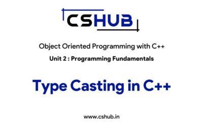 Type Casting in C++