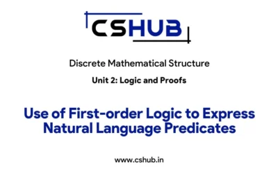 Use of First-order Logic to Express Natural Language Predicates